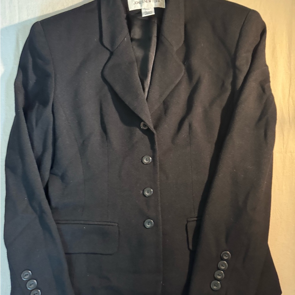 Jones New York Classic Black Blazer